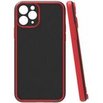 MCTR82-XIAOMI Redmi Note 10 Pro * Textured Armor Silicone Red (139)