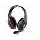 Gembird GHS-05-O gaming slušalice, 3.5 mm, crna/narandžasta, mikrofon