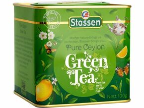 Stassen Čist Cejlonski zeleni čaj u limenci 100gr