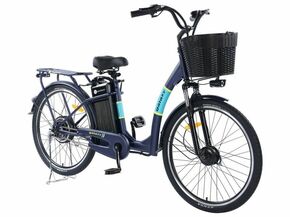 Električni bicikl 26" DAKOTA 250W 36V/12Ah plava
