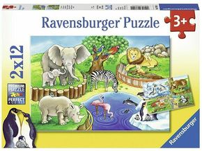 Ravensburger puzzle (slagalice) - Zoo vrt RA07602