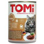 Tomi Hrana za mačke u konzervi Živina i Jetra 400gr