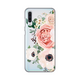 Torbica Silikonska Print Skin za Samsung A307F/A505F/A507F Galaxy A30s/A50/A50s Luxury Pink Flowers