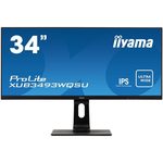 Iiyama XUB3493WQSU-B1 monitor, 34", 3440x1440