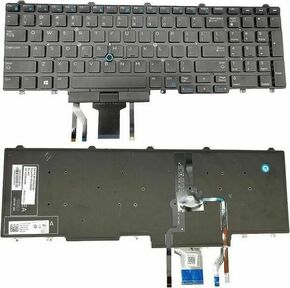 Tastatura za Dell Latitude E5550 / Precision 17 (7710) sa pozadinskim osvetljenjem