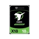 Seagate Exos X18 HDD, 18TB, SATA, SATA3, 7200rpm