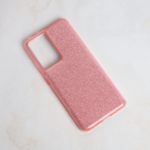 Torbica Crystal Dust za Samsung G998B Galaxy S21 Ultra roze