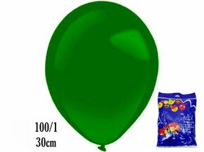 Baloni Tamno zeleni 30cm 100/1 000360