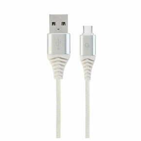 CC-USB2B-AMCM-2M-BW2 Gembird Premium cotton braided Type-C USB charging -data cable