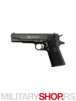 AirSoft Replika pištolja Colt 1911 A1 HPA metal slide