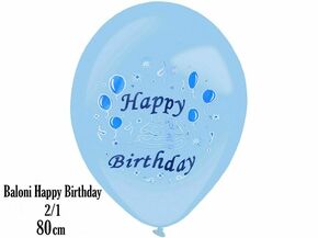 Baloni Happy Birthday 80cm 2/1 383750