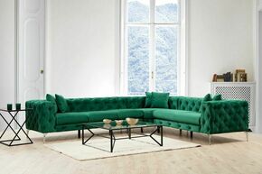 Atelier Del Sofa Como Right - Green Green Corner Sofa