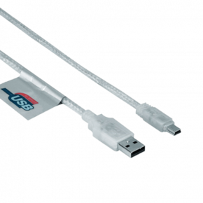 HAMA Mini USB kabl 1.8m (Sivi) - 41533