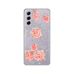 Maskica Silikonska Print Skin za Samsung G990 Galaxy S21 FE Elegant Roses