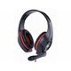 Gembird GHS-05-R gaming slušalice, 3.5 mm, crna/crvena, 102dB/mW, mikrofon