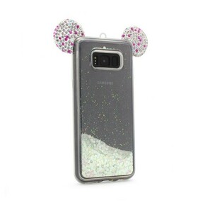 Maskica Shimmer Mouse fluid za Samsung G955 S8 plus roze