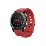 Narukvica sporty za Garmin Fenix 3 5X 6X smart watch 26mm tamno crvena