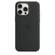 APPLE iPhone 15 Pro Max Silicone Case w MagSafe - Black ( mt1m3zm/a )