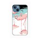 Maskica Silikonska Print za iPhone 13 6 1 Pink Flamingos