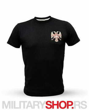 Pamučna Crna Majica Serbian Special Force