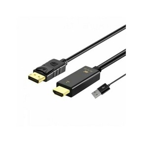 Fast Asia Kabl HDMI USB 2 0 na DisplayPort m m 1 8m