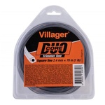 VILLAGER Villager Silk za trimer 2.7mm X 310m (5LB) - Duo core - Četvrtasta nit
