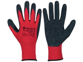 WURTH Zaštitne rukavice RED LATEX GRIP