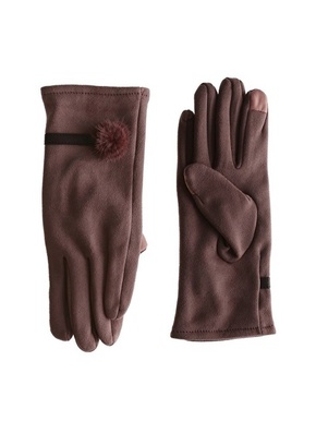 Factory Lilac Women Gloves B-162