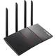 Asus RT-AX55 router, wireless 1x/4x, 100Mbps/1Gbps