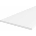 Kuhinjska radna ploča bela 260 cm