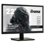 Iiyama G-Master/G-Master Black Hawk G2230HS-B1 monitor, TN, 21.5", 16:9, 1920x1080, 75Hz, HDMI, DVI