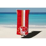 STEFAN peškir za plažu Crvena zvezda - Zvezda je život, crveni