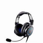Audio-Technica ATH-G1 gaming slušalice, 3.5 mm, crna/plava, 101dB/mW, mikrofon