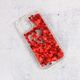 Torbica Liquid Heart za iPhone 12 Mini 5.4 crvena