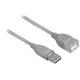 HAMA produžni USB kabl A-A 3m (sivi) - 45040,