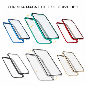 Torbica Magnetic exclusive 360 za Samsung A115F Galaxy A11 srebrna