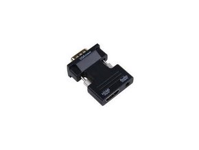 Fast Asia adapter - konvertor HDMI (F) - VGA (M) plug in