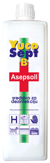 ASEPSOLL yucosept 0.2% radni rastvor 1 l