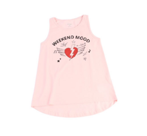 FOX Majica za devojčice Weekend Mood roze