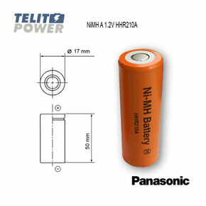 Baterija NiMH A 1.2V 2100mAh BK210A Panasonic