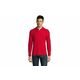 SOL'S WINTER II muška polo majica sa dugim rukavima - Crvena, XL