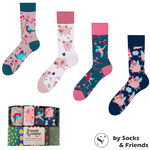 Socks &amp; Friends Set Čarapa 4/1 Piggy and Twitty
