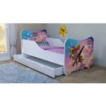 Dečiji krevet Happy Kitty sky 160X80cm + fioka