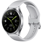 Xiaomi Watch S2 Silver Case with Gray TPU Strap