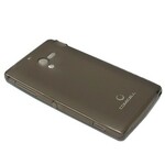 Futrola silikon DURABLE za Sony Xperia ZL L35h siva