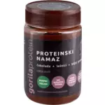 Gorila Proteinski namaz čokolada + lešnik + biljni proteini 375g
