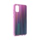 Maskica Carbon glass za Samsung A415F Galaxy A41 pink