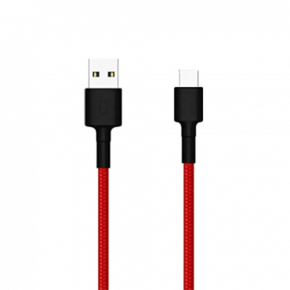 XIAOMI USB-A na USB-C kabl Type-C Braided Red