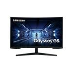 Samsung Odyssey G5 LC27G55TQBUXEN tv monitor, VA, 27"/65", 144Hz, HDMI, Display port, USB