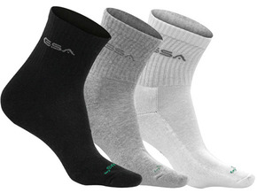Gsa Muške čarape Organicplus&nbsp;360 Extra Cushioned Quar 81-830